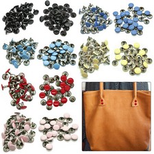 Double Cap Tubular Rivets for