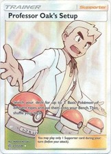 Professor Oak's Setup - 233/236 - Full Art Ultra Rare Cosmic Eclipse Near Mint