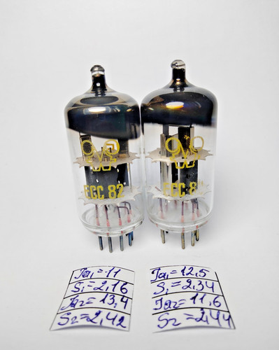 Pcs new ecc82 12au7 - 2, ecc82/12au7/