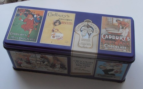 Cadburys chocolate fingers tin - cadburys,