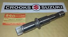 NOS 26211-40501 PE175 1980 to 1984 Genuine Suzuki Kickstart Shaft