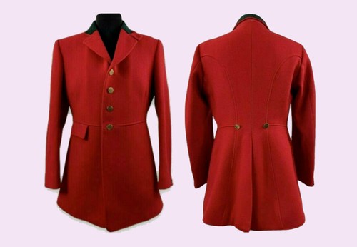 New men maroon wool hunting - new,