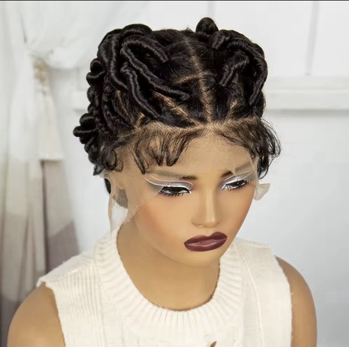 Full lace bantu - bantu, braided