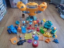 Octonauts Octopod Playset & Figures Sea Creatures Accessories Octo Alert Button 