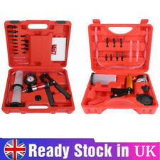 Hand Held Vacuum and Pressure Pump Tester Tool Brake Bleeder Kit W/ Case For Car