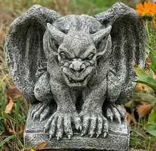 Stone Figure Gargoyle Sitting