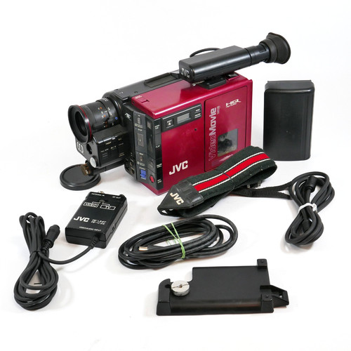 Jvc video movie vhs red - vhs, c