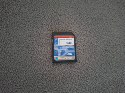Sat nav card - card, ford