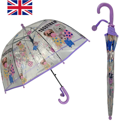 Kids clear dome umbrella - kids,