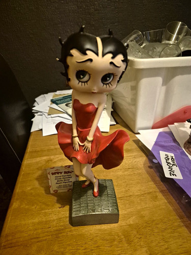 Betty boop hand painted - boop,