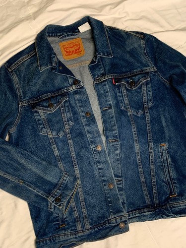 Mens levis jean jacket - jean, xl