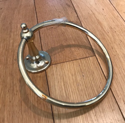 Vintage brass towel - vintage,