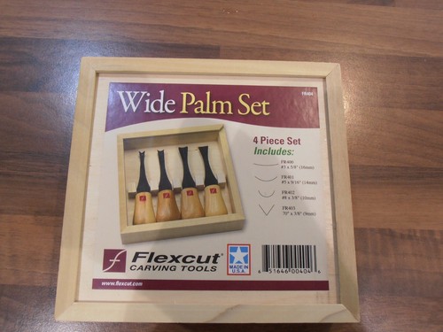 Flexcut piece wide palm set - flexcut,