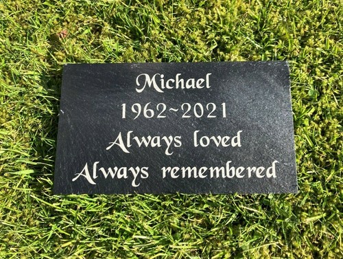Personalised engraved slate - engraved,