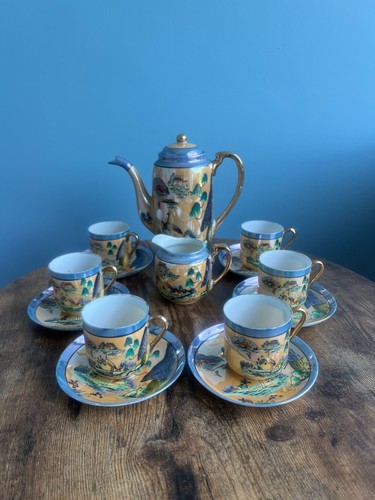 Japanese hand painted lustre - hand,