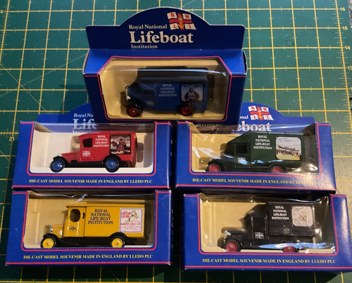 Lledo lifeboats die cast - 5x, die-cast