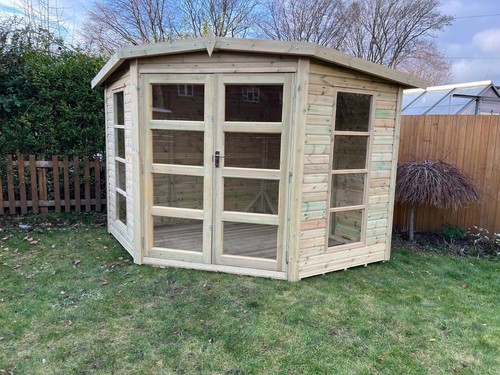 7x7 corner house summerhouse - 7x7,