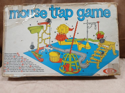 Vintage 1963 mouse trap board - 1963,