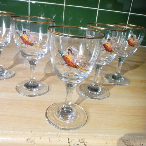 Vintage pheasant wine - 5x,