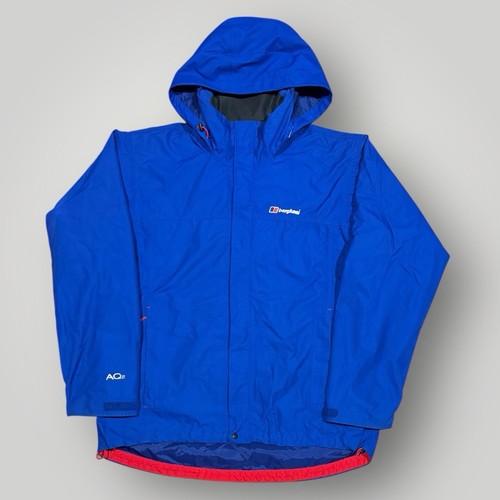 Mens blue berghaus aq2 hooded - blue,