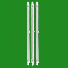 3x 400W Halogen Heater Replacement Tubes 242mm Fire Bar Heater Lamp Element Bulb