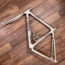 TREK Vintage 5020 OCLV Carbon Fiber Road Bike Frame Set 700c Size 54cm w/ Extras
