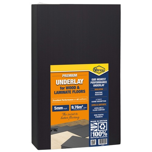 Vitrex xps underlay 5mm - xps,