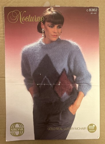 Ladies mohair jumper 40 - jumper, 30”-40"