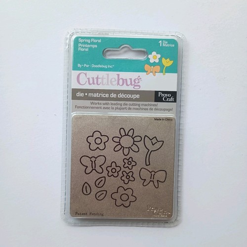 Cuttlebug spring floral provo - cuttlebug,