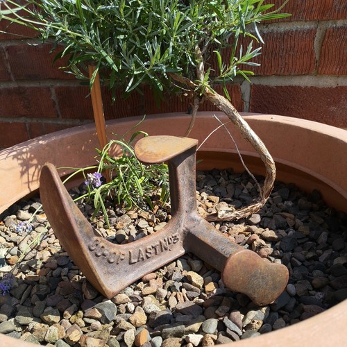 Vintage heavy cast iron op - vintage,