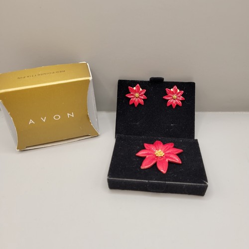 1999 avon rare poinsettia set - 1999,
