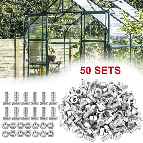 50x greenhouse bolts and - 50x,