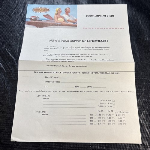1957 johnson motors outboard - motors,
