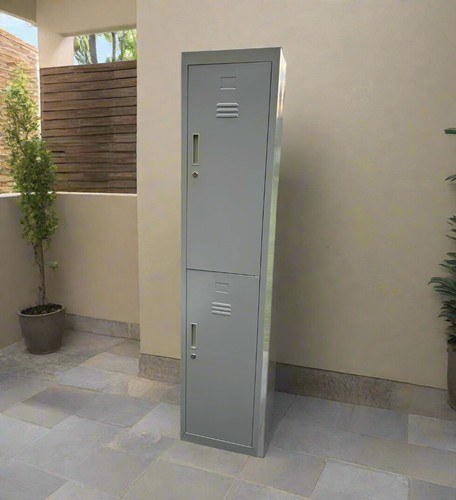 Tall industrial cabinet - industrial, metal