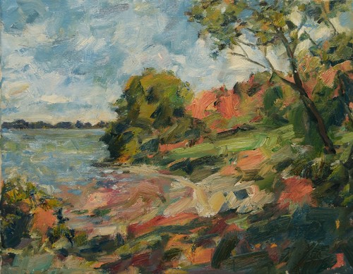 Art orig signed oil - orig., painting