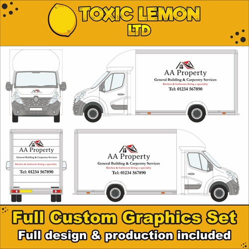 Luton van custom vehicle - van,
