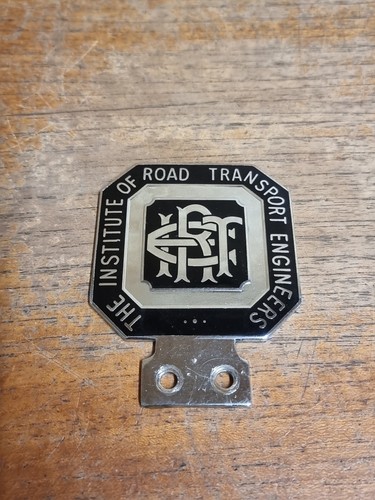 Vintage car grille badge - vintage,