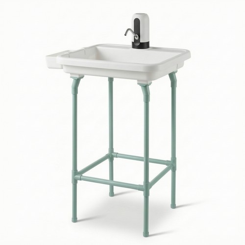 Portable sink with pump - sink,