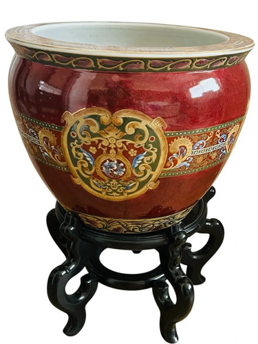 Vintage oriental accent large - accent,