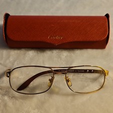 Cartier Gold Metal Rectangle