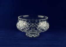Waterford Crystal Round Fruit Bowl - 7-1/4" Diameter - Perfect Condition