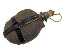 10x Vintage Czech army Communist wool canteen flask cask military Soviet cork to