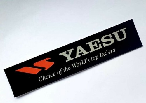Yaesu sticker ham radio ft - yaesu,