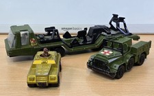 3 Vintage Matchbox Military