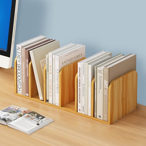 Wooden tabletop bookshelf - wooden,