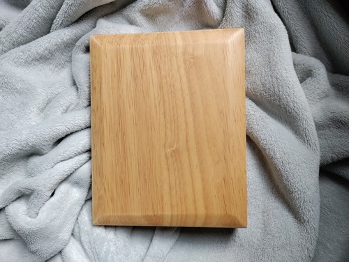 Wooden wedding photos keepsake