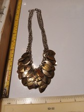 Brass Leaf And Chain Mail