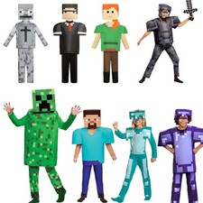 Kids Creeper Steve Pig Zombie