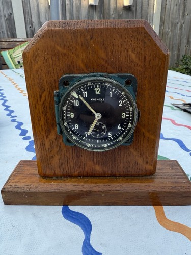 Kienzle ww2 aircraft clock - aircraft,