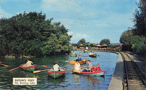 Butlins filey postcard the - butlins,